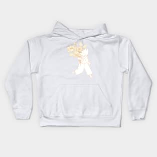 Fox and Flowers Kids Hoodie